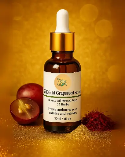 24K Gold Grapeseed Serum